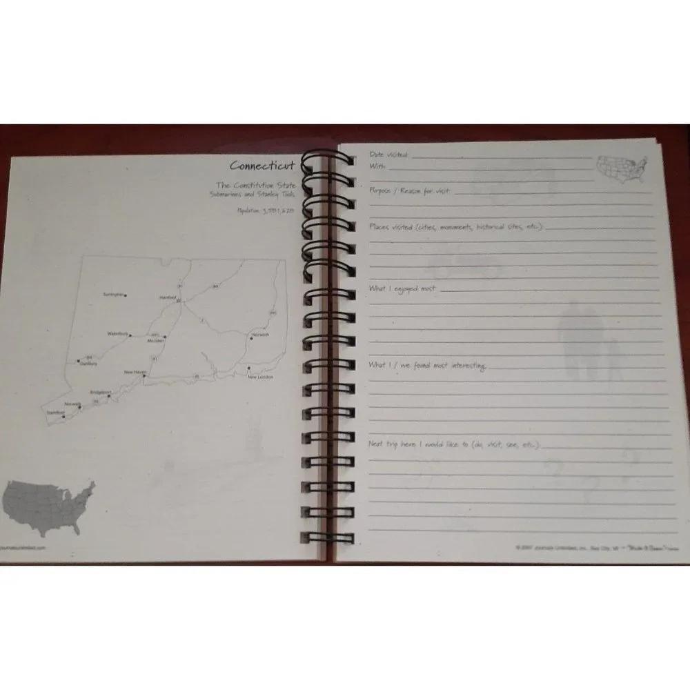 World Market Write it Down Travel Vacation Journal Visiting the United States
